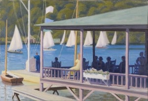 Д. Лиман "В яхт-клубе", McMichael Can Art Gallery