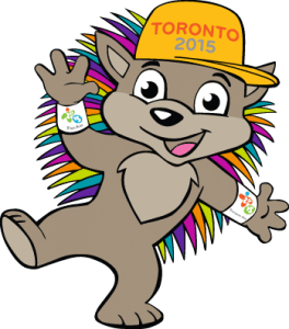 Официальный талисман Панамериканских игр в Торонто