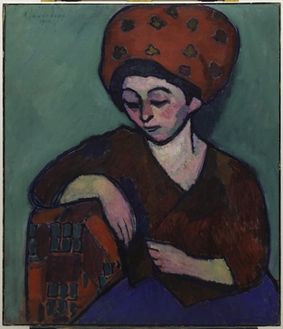 Helene with Colored Turban