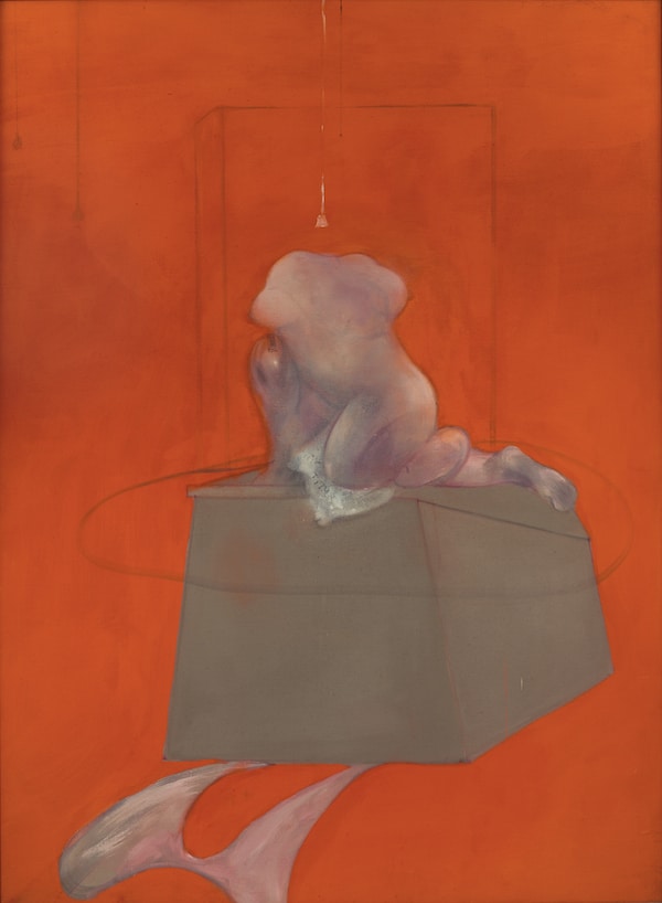 Francis Bacon - Kneeling Figure c. 1982 HI RES