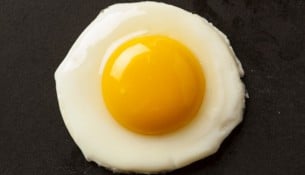 Organic Sunnyside up Egg