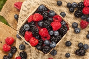 Healthy Organic Ripe Berries