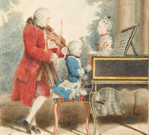 иллюстрация - Моцарт в детстве (Wikipedia)